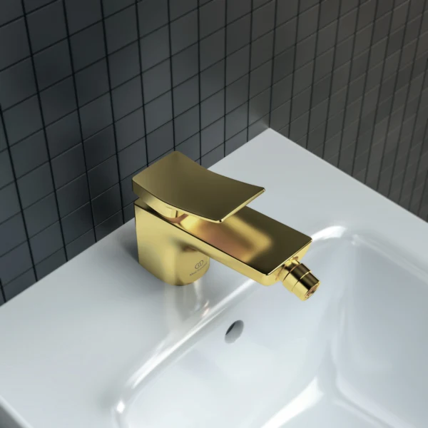 Смеситель для биде Ideal Standard Atelier Conca Brushed Gold — 4