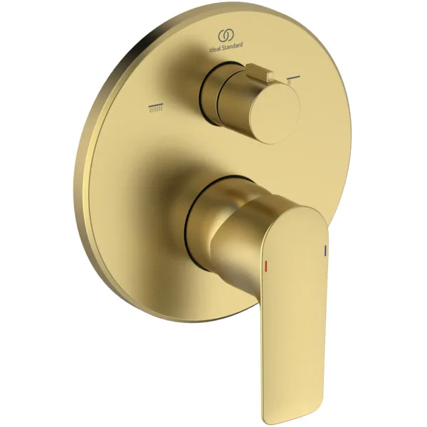 Встраиваемый смеситель для душа 2 режима Ideal Standard Atelier CONNECT AIR Brushed Gold A7035A2