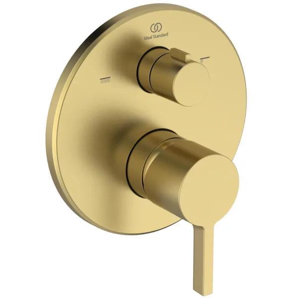 Встраиваемый смеситель для душа 2 режима Ideal Standard Atelier Joy Brushed Gold