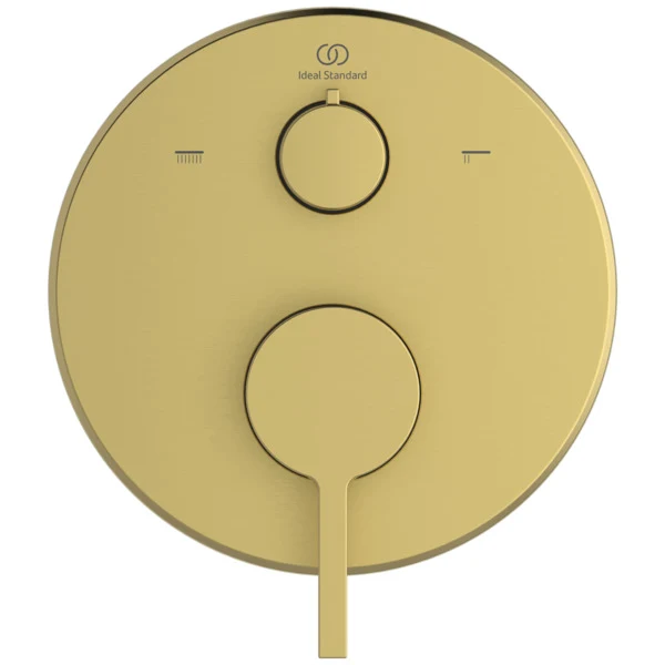 Встраиваемый смеситель для душа 2 режима Ideal Standard Atelier Joy Brushed Gold — 2