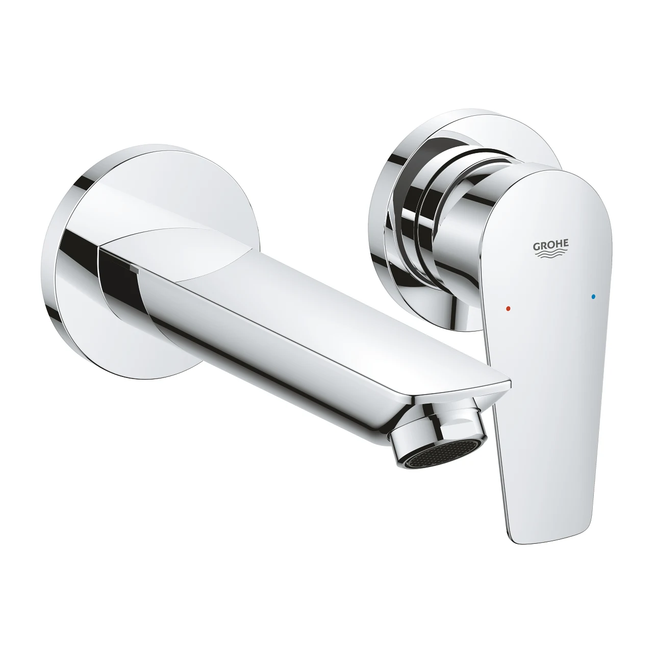 Смеситель встраиваемый для раковины Grohe Bauedge + монтажный корпус — 1