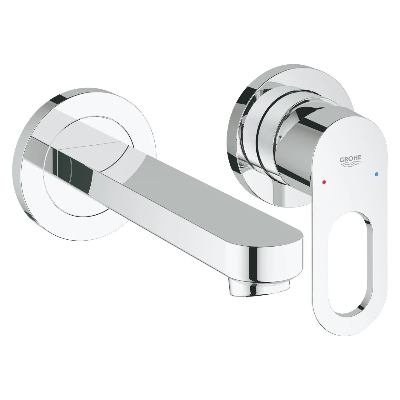 Baterie încastrată lavoar Grohe Bauloop Round + corp instalare — GROHE, Baterii pentru lavoar