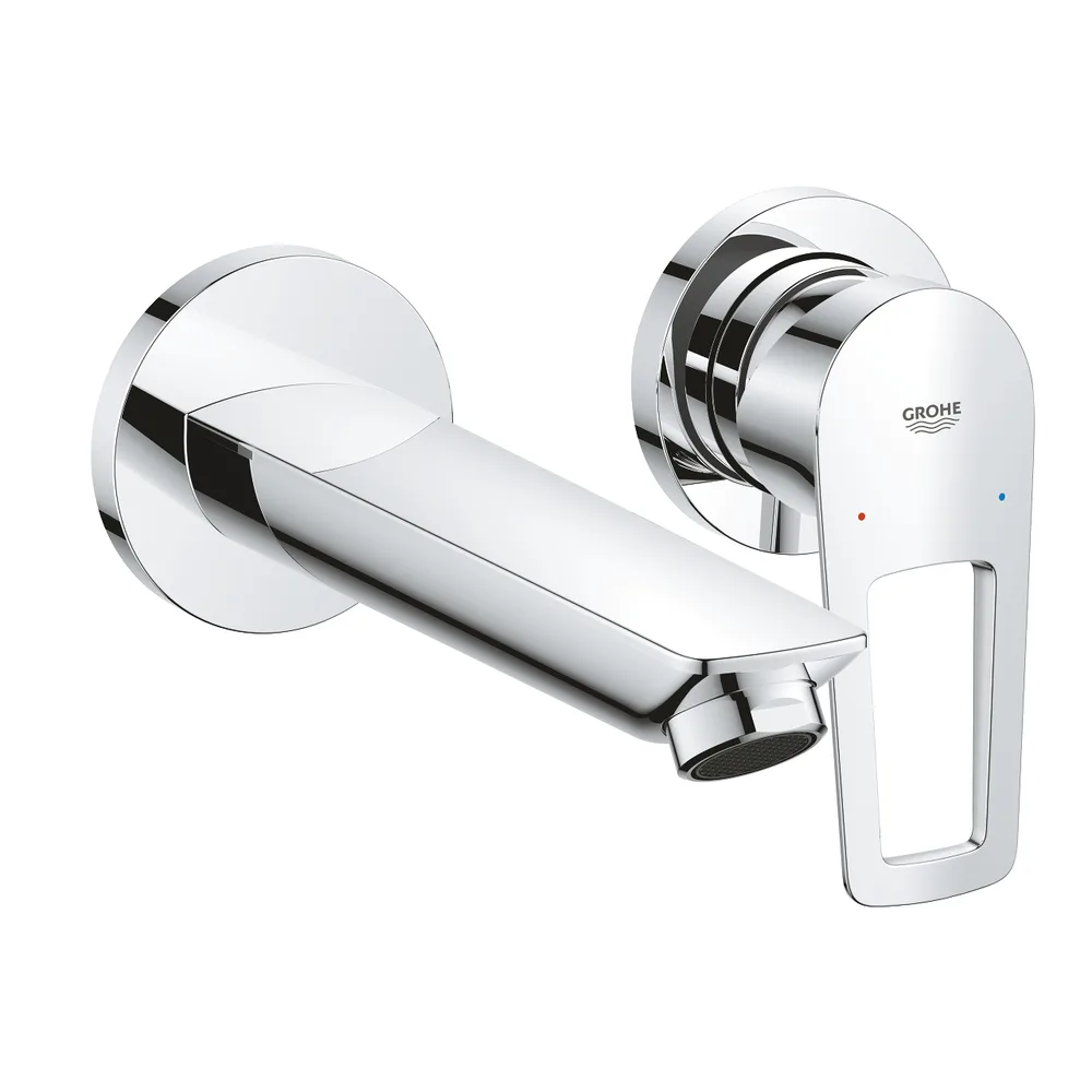 Baterie încastrată lavoar Grohe Bauloop Square + corp instalare