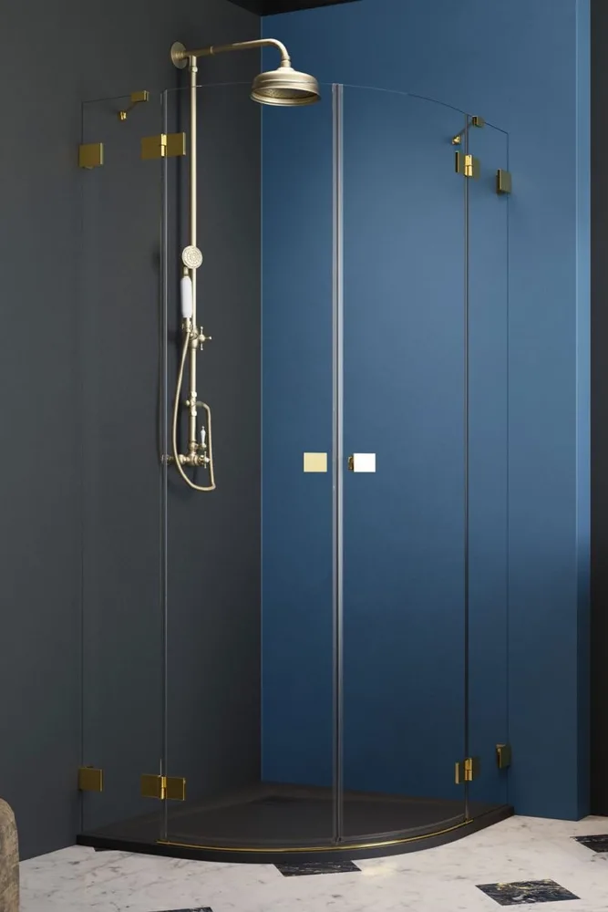 Cabina dus Radaway Essenza Pro Gold PDD 90x90 h=200