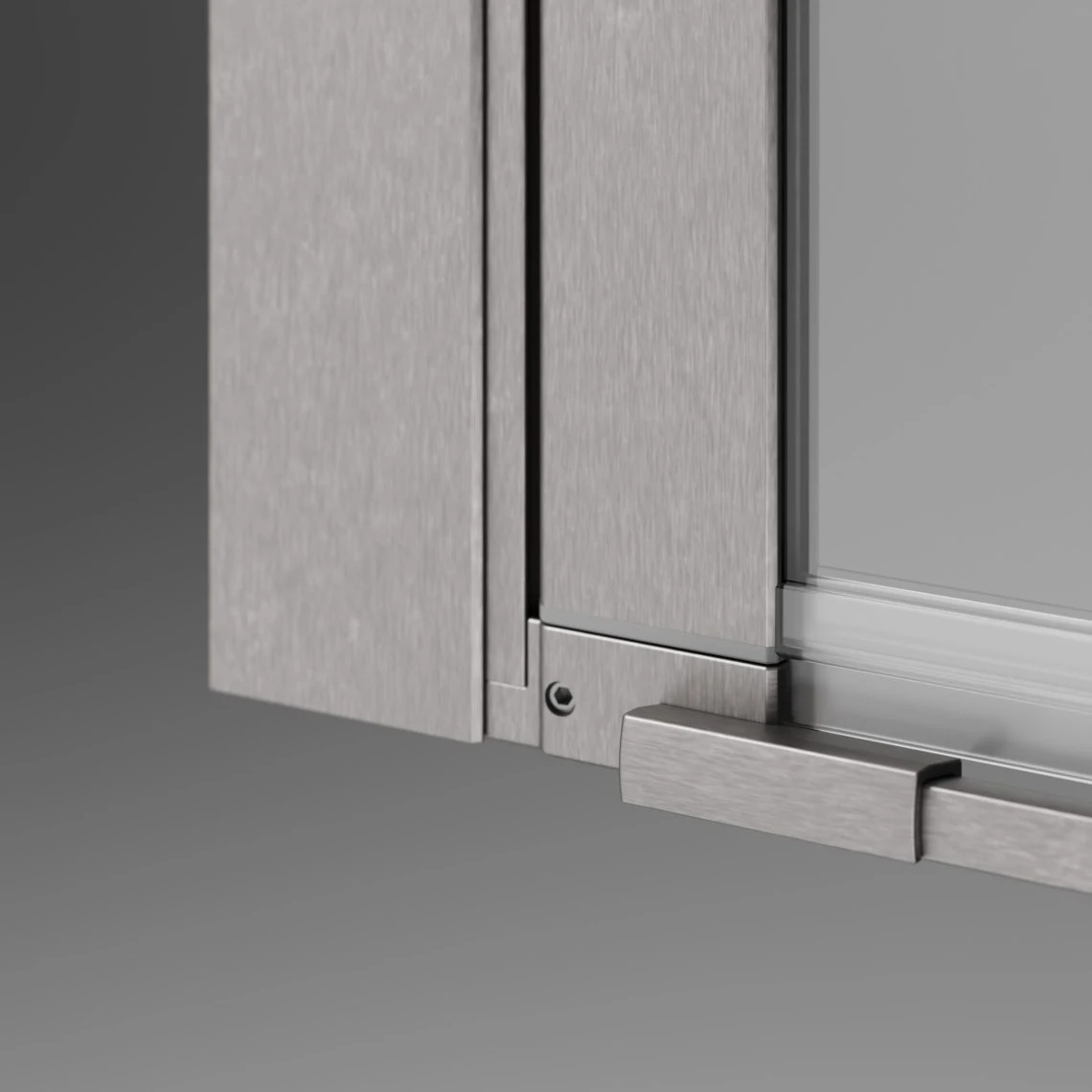 Душевая кабина Radaway Nes Brushed Nickel PTJ 90x90 h=200 Правая — 4
