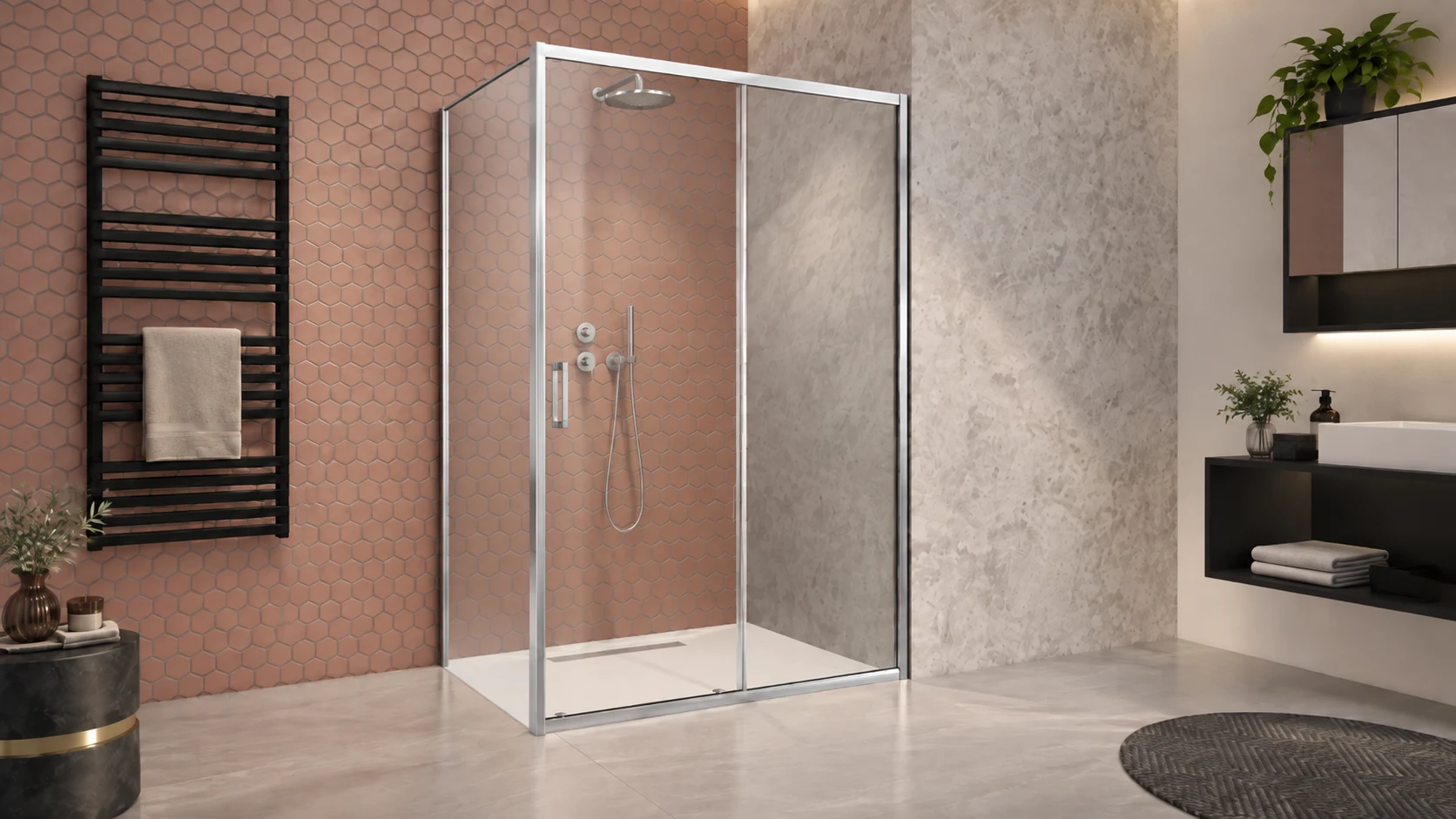 Душевая кабина Radaway Premium Pro KDJ 120x100 h=200 Правая