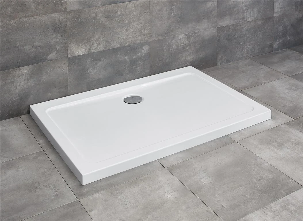 Душевой поддон акриловый Radaway Doros D 100x90x5 cm White — 1
