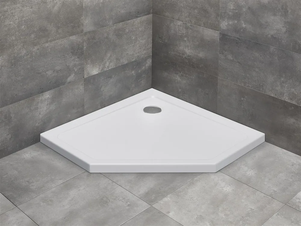 Душевой поддон акриловый Radaway Doros Plus PT 100x100x4 cm White