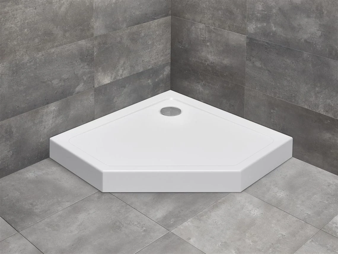 Душевой поддон акриловый Radaway Doros PT Compact 100x100x11.5 White — 1