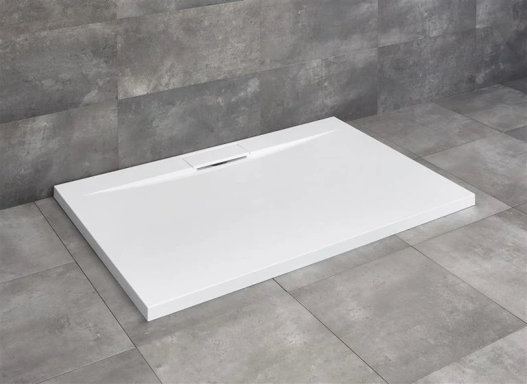 Cadita dus din piatră Radaway Giaros D 120x80x4 cm White — Radaway, Cădițe de duș
