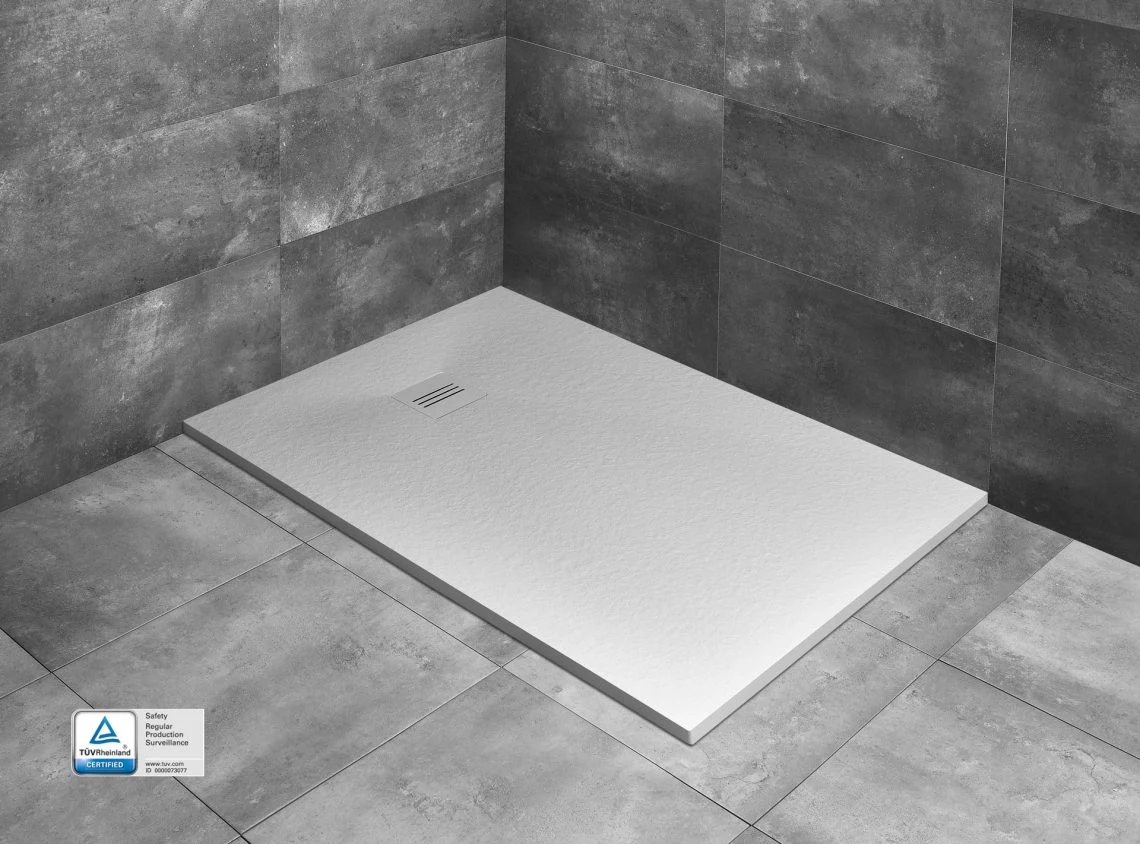 Душевой поддон из искусственного камня Radaway Kyntos F 100x90x3 White — 1