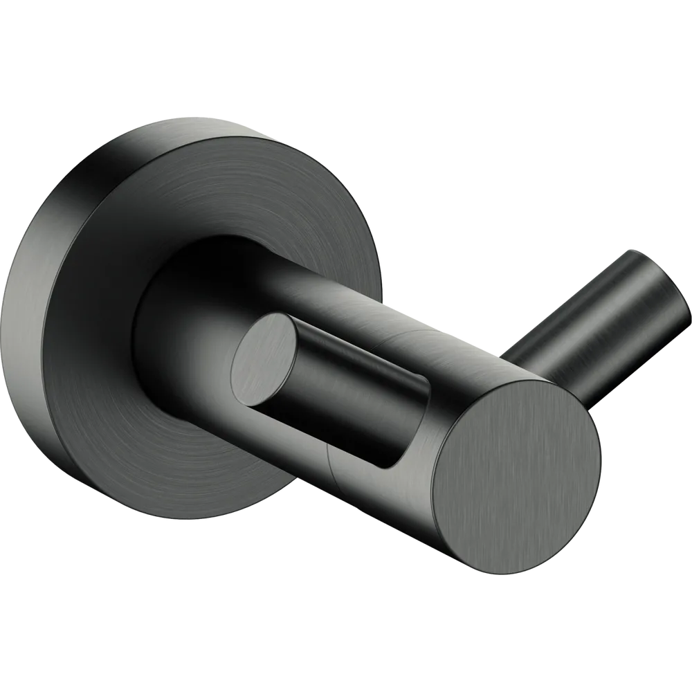 Крючок двойной Omnires Modern Project Brushed Graphite