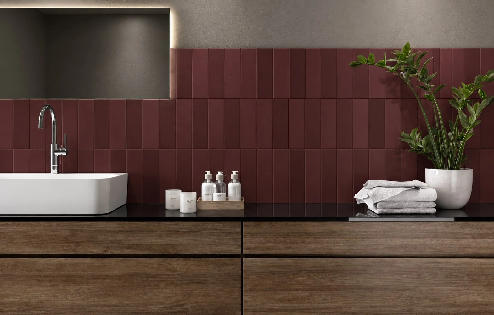 Плитка RIBESALBES NUTELLA MATT 6,5X20 — 1