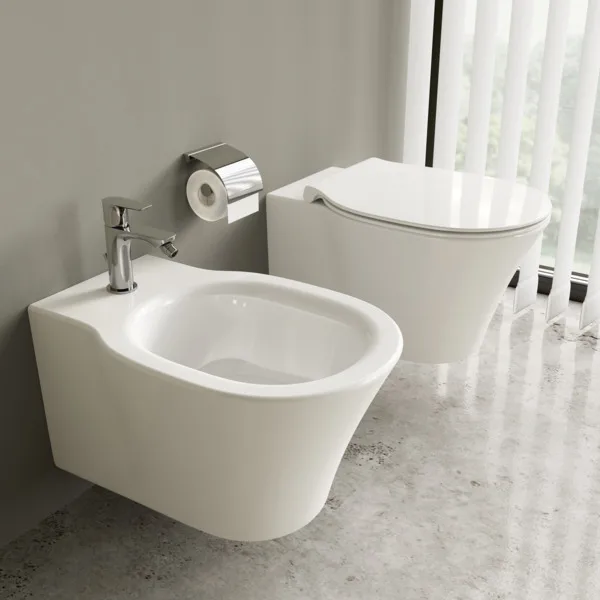 Ideal Standard Connect Air – set promoțional WC + capac, bideu CADOU