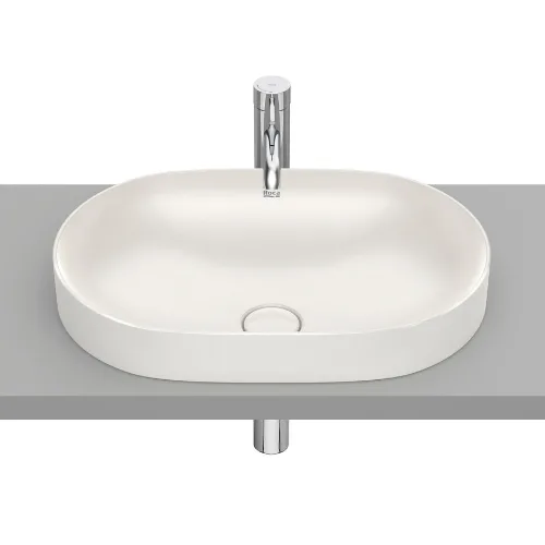 Lavoar in blat Roca Inspira Round 55x37 cm Beige
