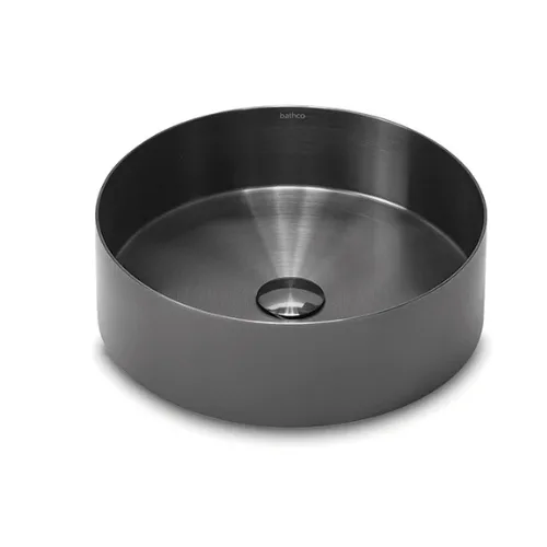 Lavoar pe blat Bathco Detroit Round d.380 Gunmetal