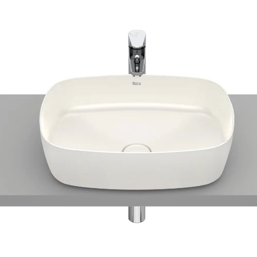 Умывальник накладной Roca Inspira Soft 50x37 cm Beige — 1