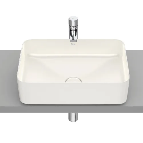 Умывальник накладной Roca Inspira Square 50x37 cm Beige