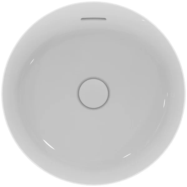Умывальник на столешнице типа чаши Ideal Standard Atelier Ipalyss Round с переливом D.40 cm — 2