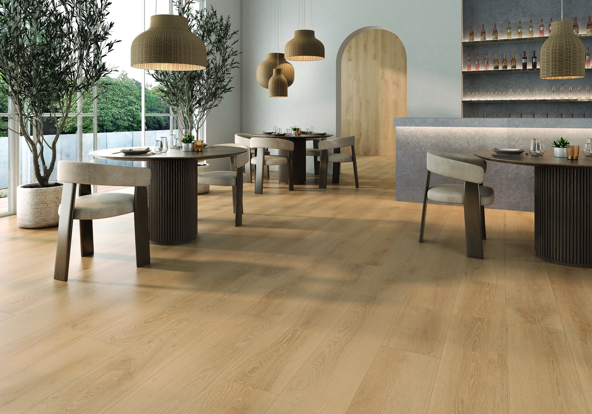 MUSE ROBLE MAT Rect. 22,5x119,5 — 4