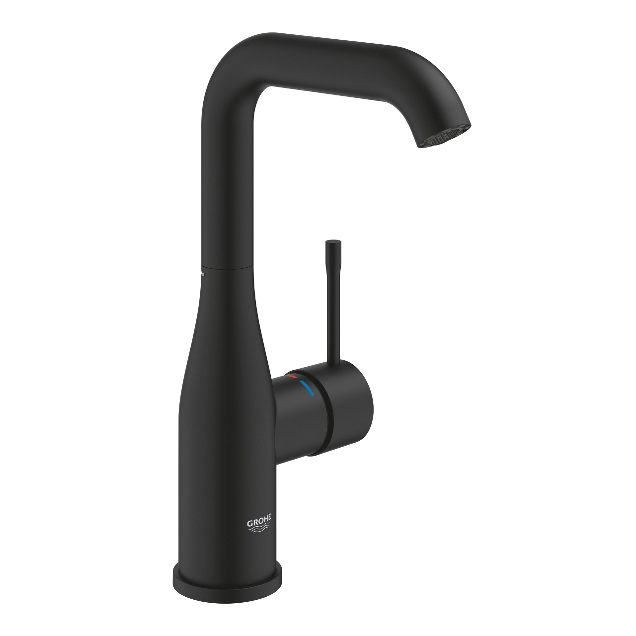 Baterie lavoar înalt Grohe Essence L Phantom Black
