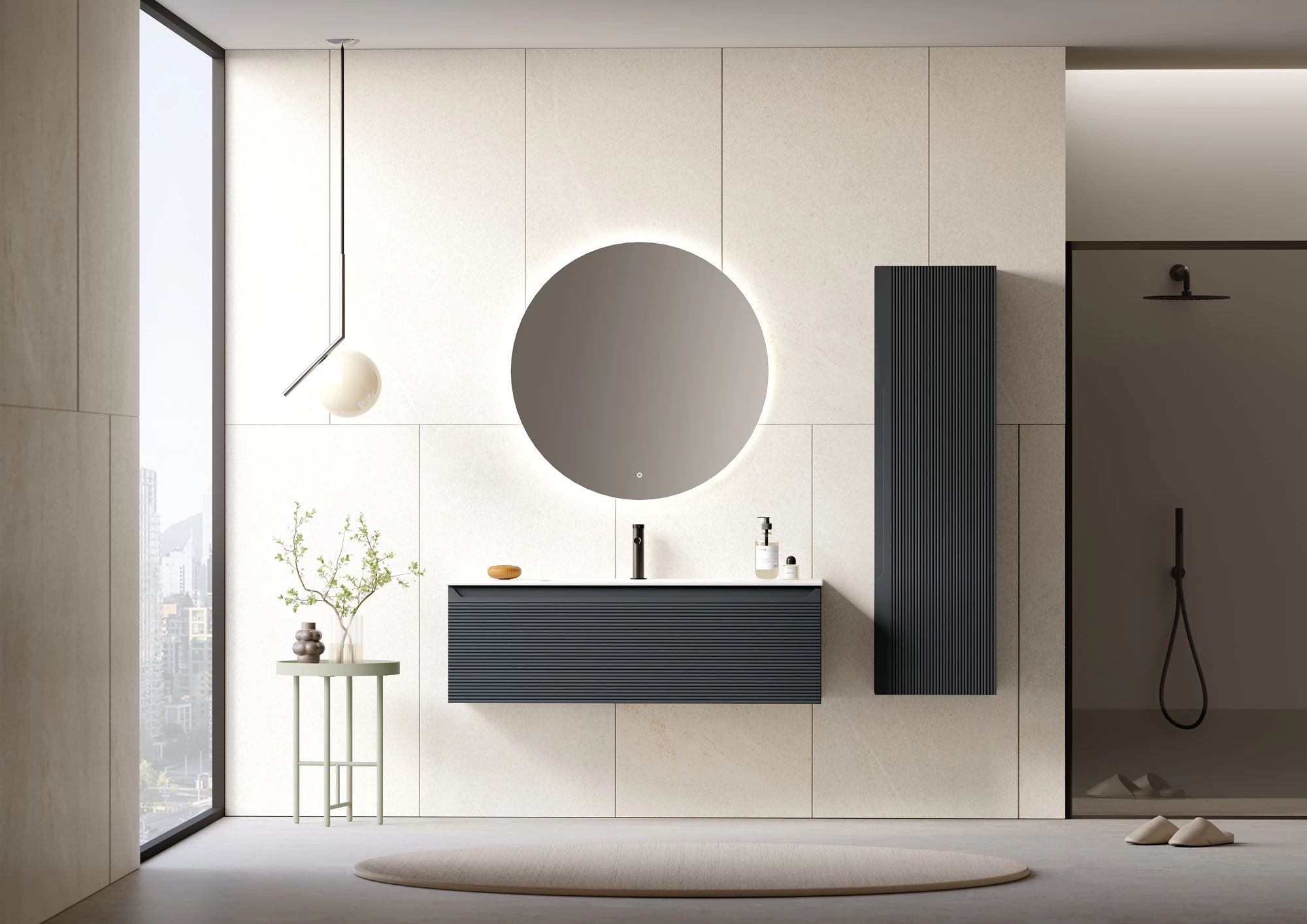 Mobilier de baie ORKA Olbia 80 Antracite