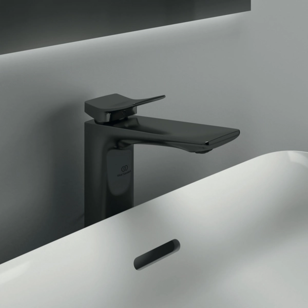 Baterie lavoar înalt Ideal Standard Atelier Conca Magnetic Grey — vedere 3