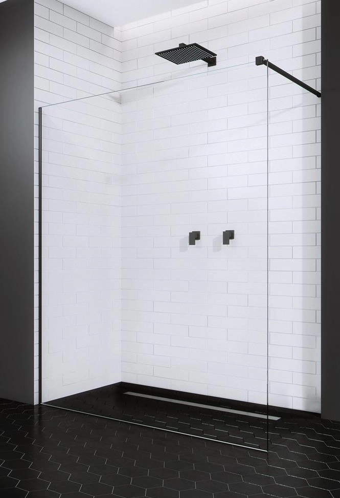 Душевая перегородка Radaway Walk-In Modo New Black II 120x200