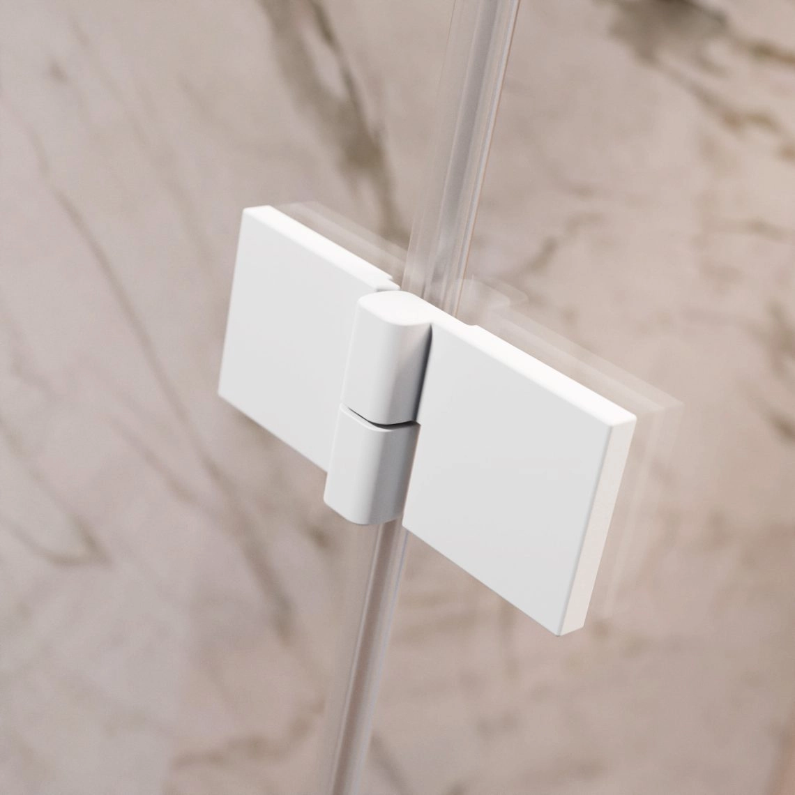 Usa de nisa Radaway Essenza Pro White DWJ 120 cm Stânga — 3