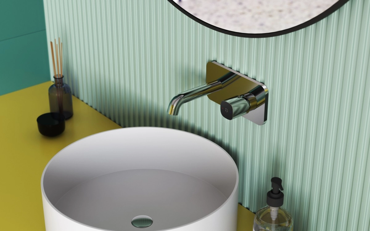 Baterie încastrată lavoar FDesign Meandro + corp instalare — 3