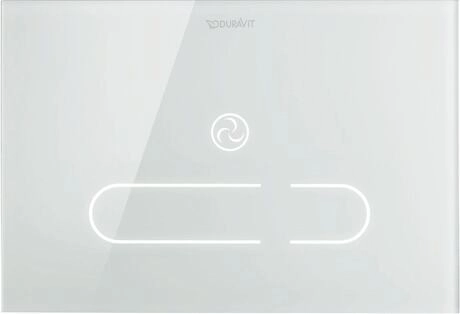 Клавиша смыва Duravit A2 Glass White