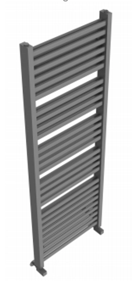 Полотенцесушитель Aquarius/Anthra 1200x500
