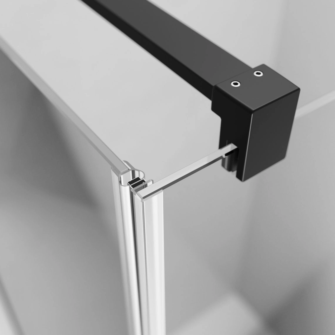 Душевая кабина Radaway Nes 8 Black KDJ I 90x90 h=200 Левая