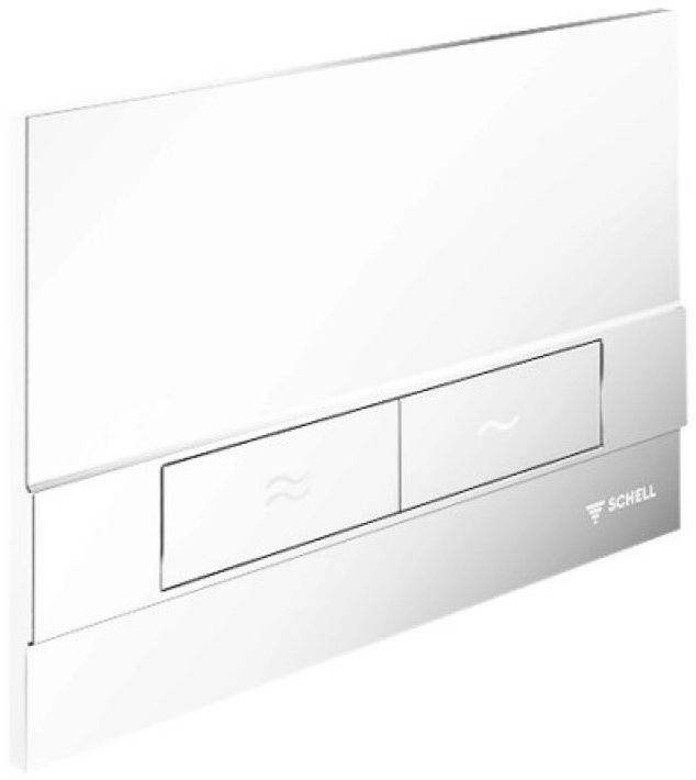 Clapeta actionare Schell WC Montus Board White