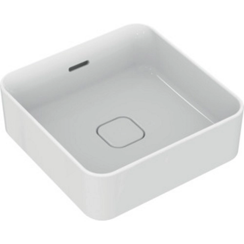 Lavoar pe blat tip bol Ideal Standard Strada II Square cu preaplin 41x41 cm