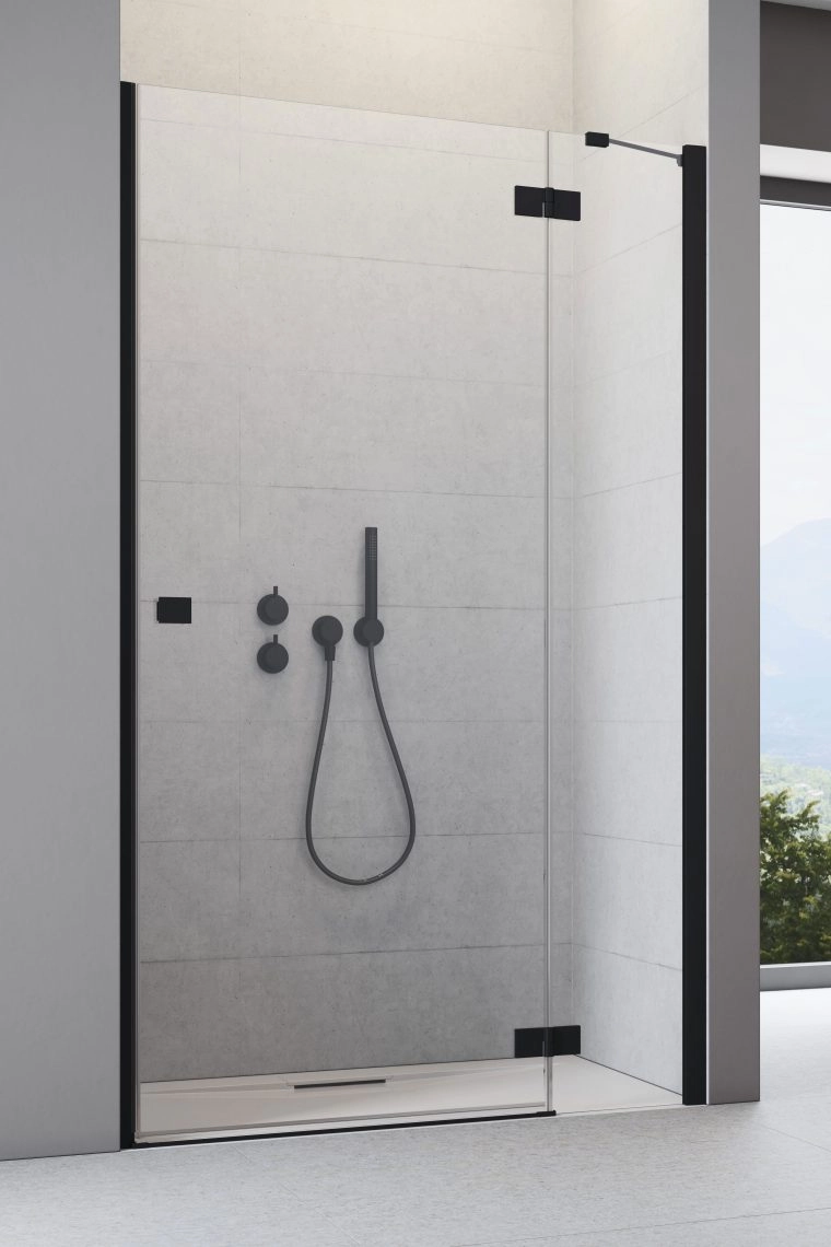 Usa de nisa Radaway Essenza New Black DWJ 120x200 Dreapta