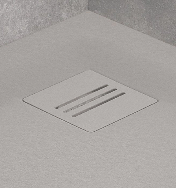 Trap dus Radaway Kyntos cemento 130x130 mm (HKA-74)