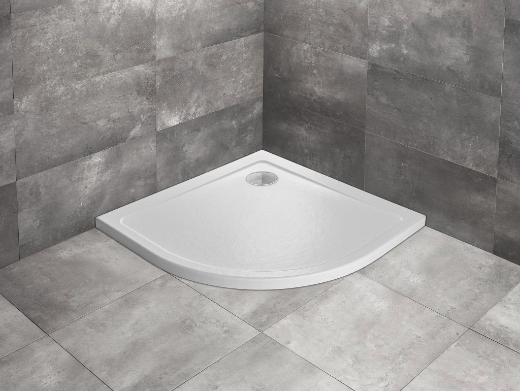 Душевой поддон акриловый Radaway Doros A 80x80x4.5 cm Stone White