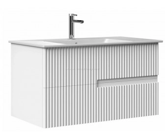 Умывальник с тумбой ORKA Moonlight 90 White