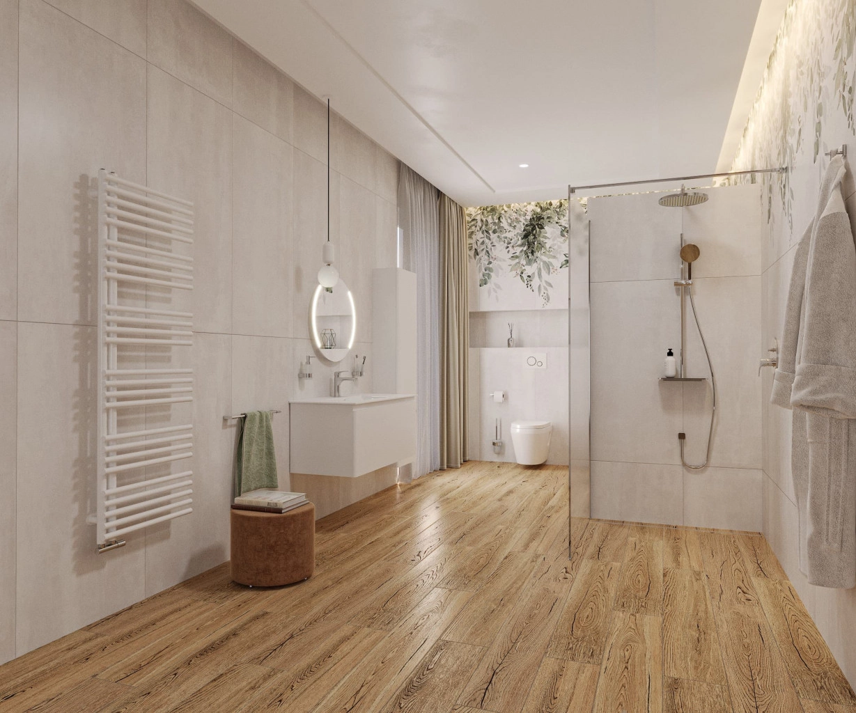 Gresie SOUL WHITE 60x120 — vedere 2