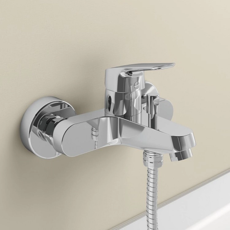 Смеситель для ванны Ideal Standard Ceraflex с автоматическим переключателем — 2