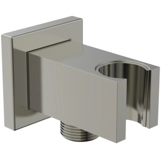 Cot racord de perete 1/2 cu suport para Ideal Standard IdealRain Square Silver Storm