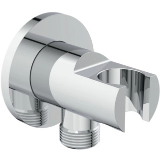 Cot racord de perete 1/2 cu suport para Ideal Standard IdealRain Chrome