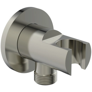 Cot racord de perete 1/2 cu suport para Ideal Standard IdealRain Silver Storm