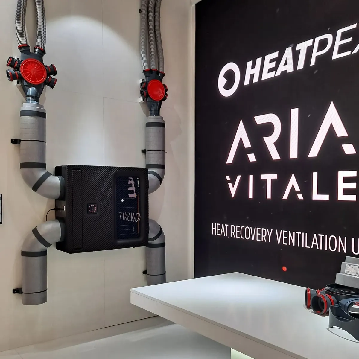 Recuperator de caldura Heatpex Aria Vitale 600 Silver — 7