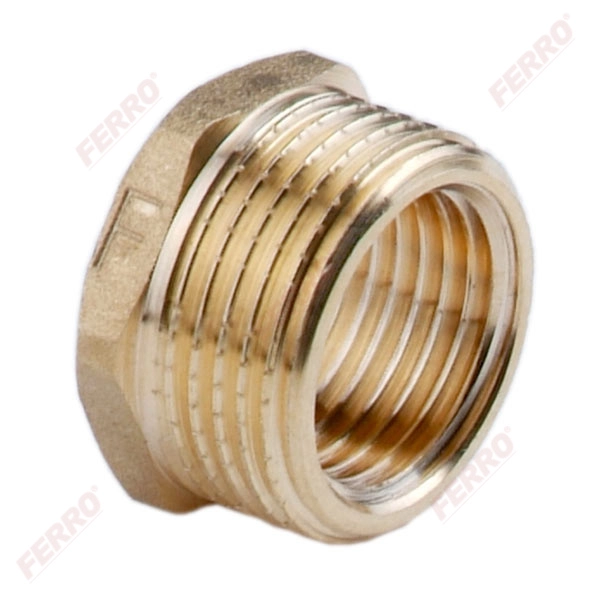 Reductie bronz 1M x 1/2F Ferro R06Z