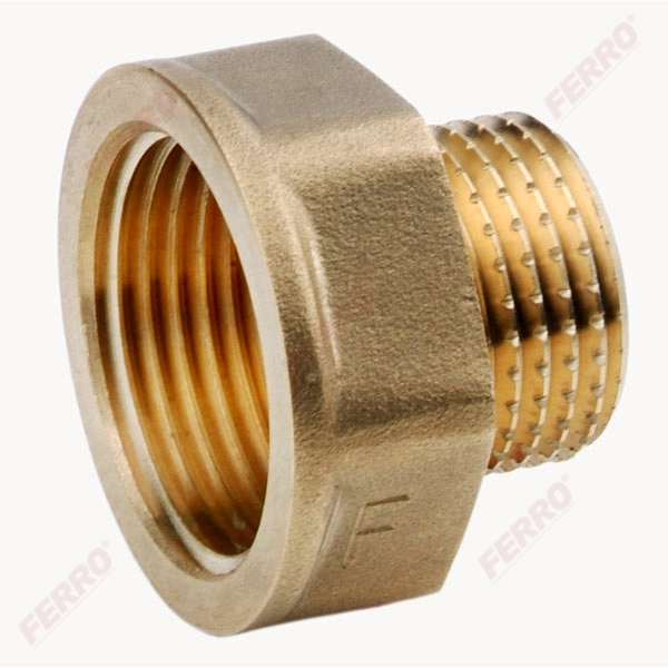 Niplu bronz redus 3/4F x 1/2M Ferro RN03Z