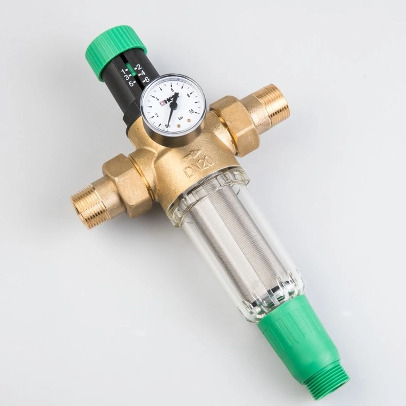 Reductor de presiune cu filtru cu purjare Herz 1' — 2