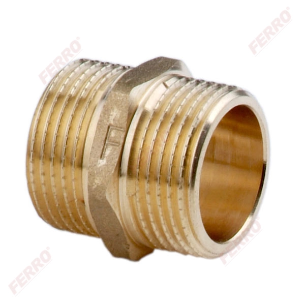 Niplu bronz 2Mx2M Ferro N08Z