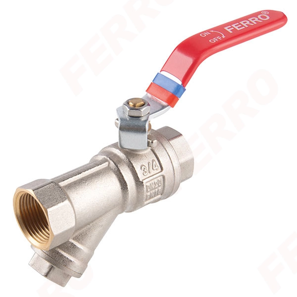 Robinet bila cu filtru Y Ferro F-POWER 1/2 FF KFPZF1